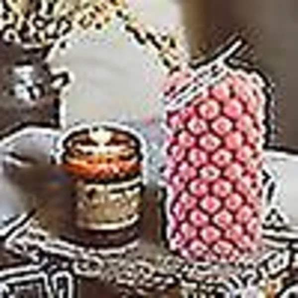 Silikoneform til lys, 3D cylindriske lysforme, geometrisk E-form, lysfremstilling støbeforme, DIY duftlysform, silikoneforme til dig selv