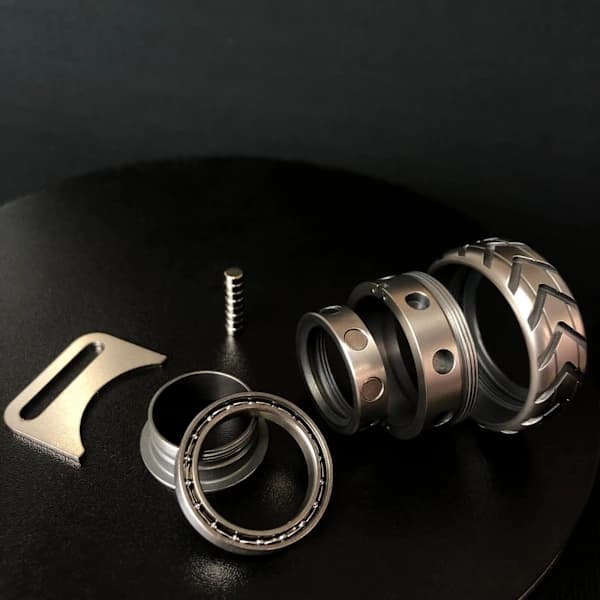 Fidget Slider Aflastning EDC Fidget Legetøj Spinner Stress Relief For Voksne Legetøj