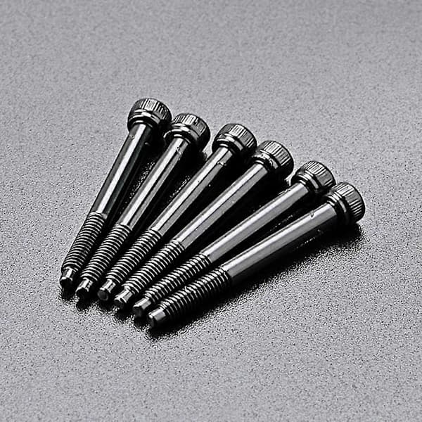 6 st Elgitarr Stränglås Skruvar Hållbar Metall Floyd Rose Låsskruv