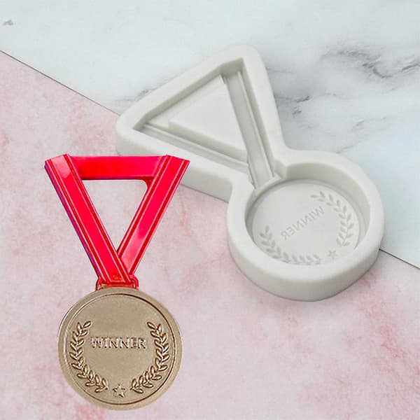 Silikone Bageforme 3D Trofæ Medalje Racing Form Bageværktøj DIY Presseform 3018 3018