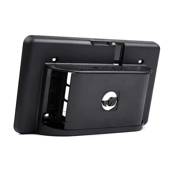 Til Raspberry Pi 4B 7-tommers ABS Sort Skal Etui til Officiel Original 7 Tommer 800x480 Display Touch Screen