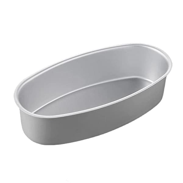 10 stk Mini Oval Eggform Aluminiumslegering Metall Ostebrett Kakeform Form Pudding Geléboks