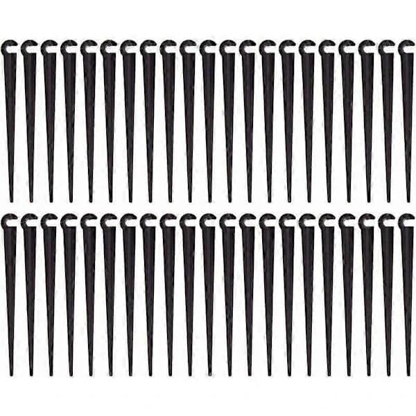 Støtte til vandingsrør til 4/7 mm PVC-vandingsrør, 100-pak