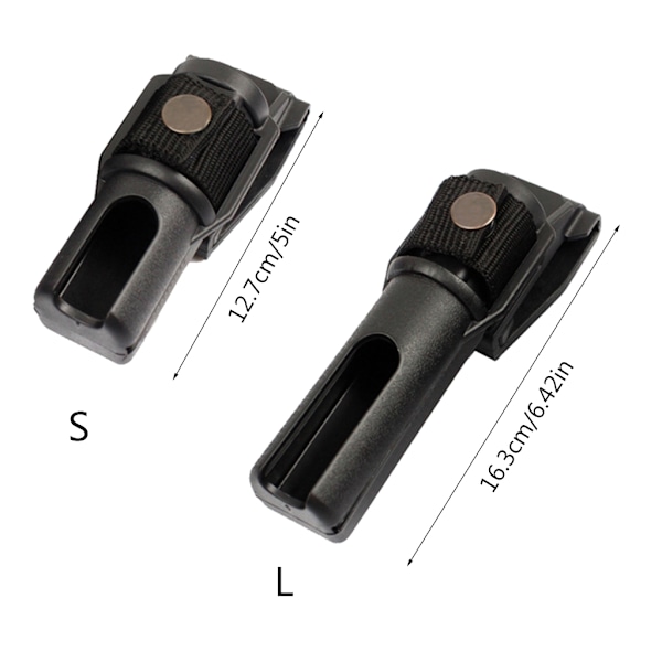 Patukkapidike 360 astetta kääntyvä pikakiinnitys Patukan kotelo Holster Selviytymisväline_ca 0.11 Long Style