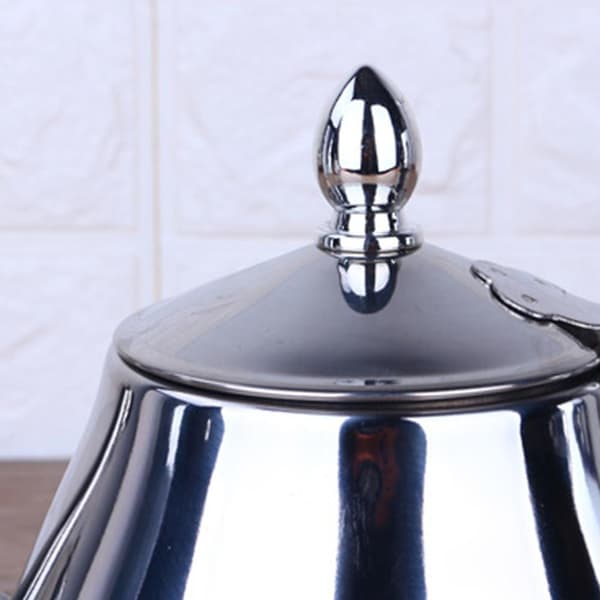 Rustfritt Stål Vannkoker Tekanne Med Filter, Tekanne Med Te-egg, 1.2l