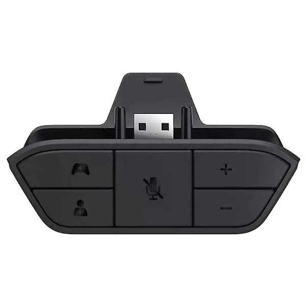 Stereo Headset Adapter til Xbox One/One S/Elite 1&2/til Xbox Series X|S Controllere, Mikrofon Headset Adapter til Xbox One Controller