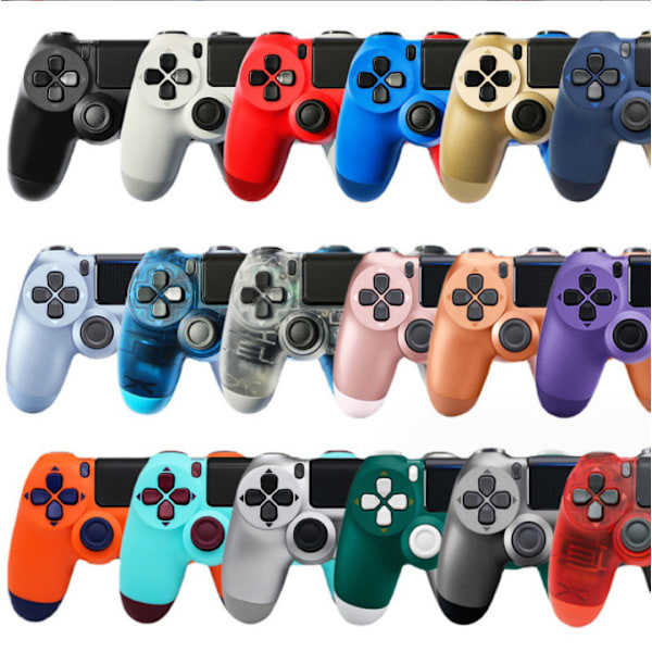 PS4 Handkontroll DoubleShock Trådlös för Play-station 4_ca Blue