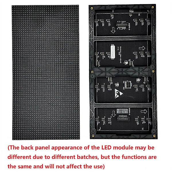 CASA 2 stk. P5 Indendørs LED Skærmpanel 64X32 Pixels LED Display Modul 16 Scan 320X160mm Fuld Farve LED Sc