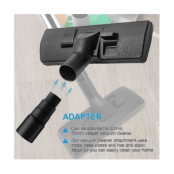 [CA] Universal Dammsugarborste, kombinationsborste med 32 mm adapter, dammsugartillbehör