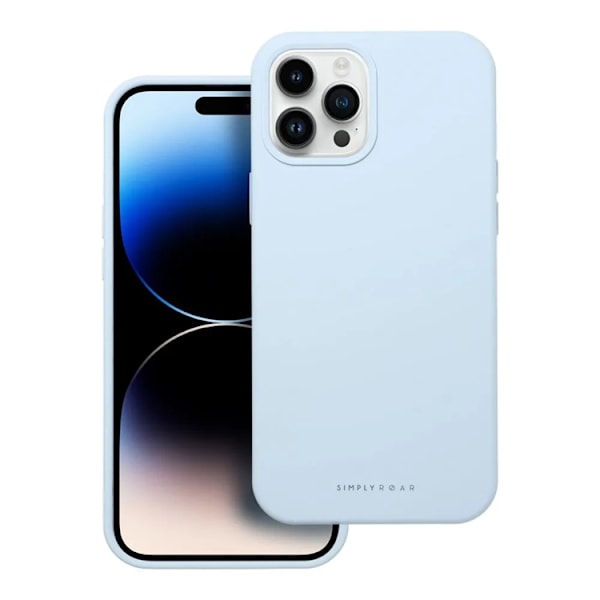 Roar iPhone 12 Pro Max Mobilskall Roar Cloud Skin - Lyseblå 50