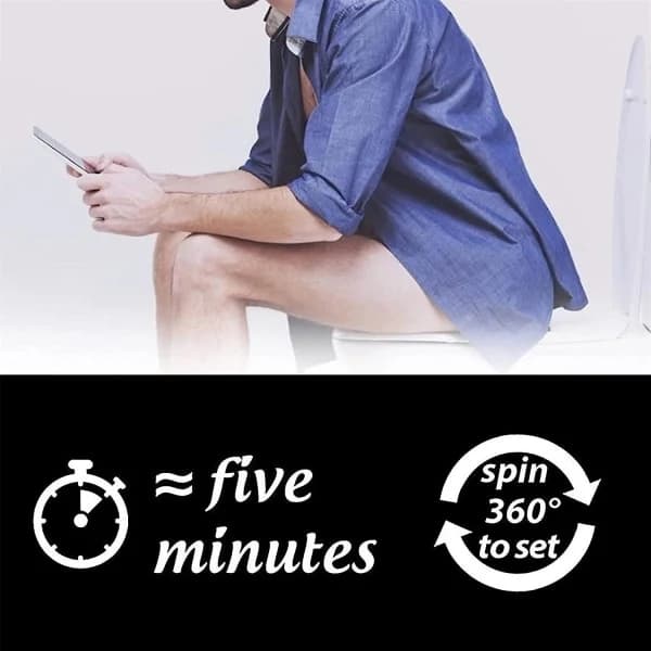Minut timglas toalett timglas toalett timer rolig timer timglas timer timglas klocka för barn och vuxna