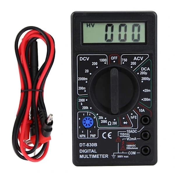 DT-830B Digital Multimeter Handhållen Multimeter