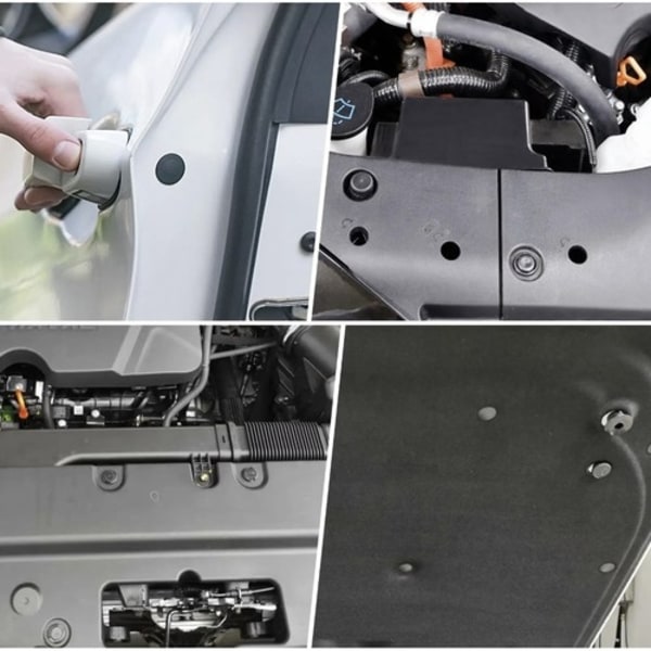 Muovikiinnikkeet autoon / Kiinnikkeet - 620 osaa 1050