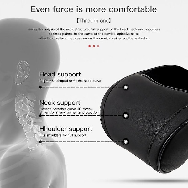 Lærbil nakkestøtte for Tesla Model 3 XSY 2022 Lumbar pute Reise nakkestøtte Tesla Model Y 2023 Tilbehør Bilinteriør beige headrest beige headrest