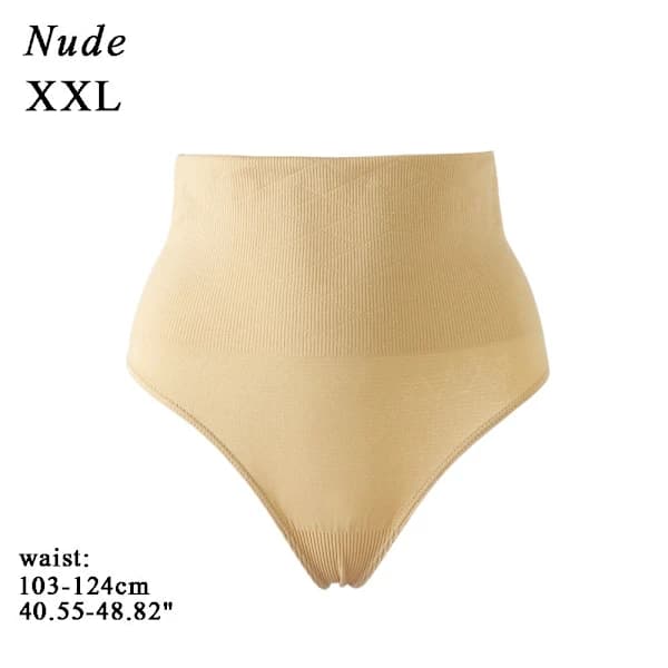 Slimmande Midjetränare Strings G-string NUDE XXL Naken XXL[ca]
