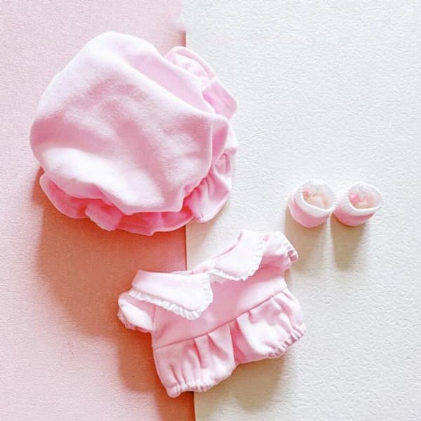 Docka Underkjole Nattøj ROSA Pink[ca]