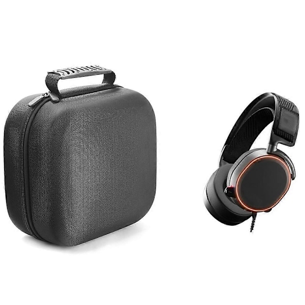 CASA EVA Hård Rejse Bærebar Opbevarings Taske Etui til Arctis Pro Gaming Hovedtelefoner Headset
