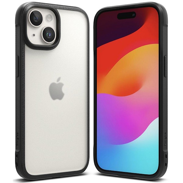 Ringke iPhone 15 Cover Fusion Bold Mat Sort