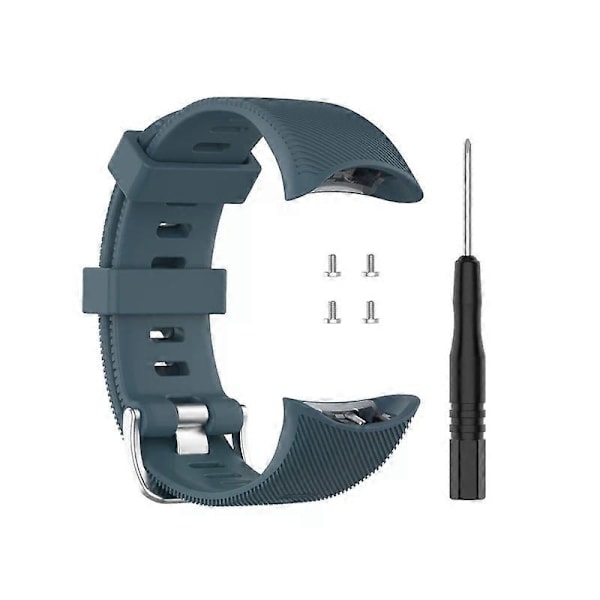 CASA Armbandsersättning Högkvalitativt Vattentätt Armband För Garmin Swim 2 Sportarmband Anti-blekning Armband Svettsäkert 10 10*5*1