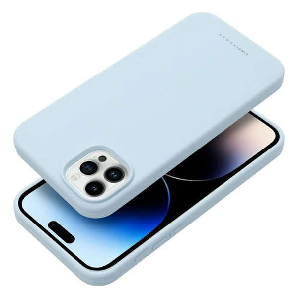 Roar iPhone 12 Pro Max Mobilskall Roar Cloud Skin - Lyseblå 50