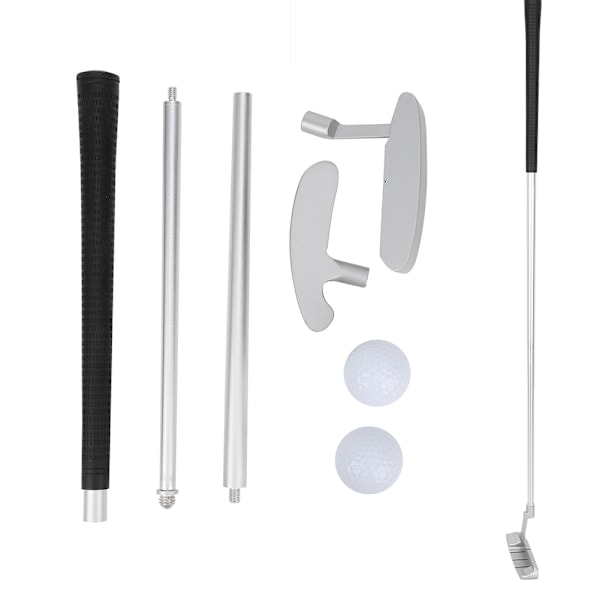 Golf Alumiiniseos Vasen ja Oikea Käsi Putteri Vaihdettava 3-osainen Asennus Aikuinen Lapsi