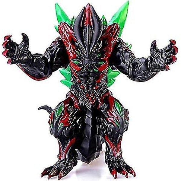 Godzilla Figur Konge Af Monstre, 34,3 cm fra hoved til hale, 20,3 cm høj, bevægelige led Action Movie Series Blød Vinyl, bæretaske