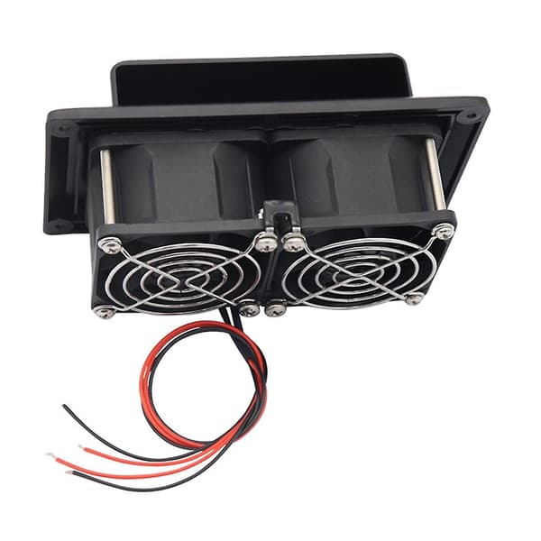 til DC 12V Køkkenventilator Udstødningsventilator til Campingvogn Trailer Universal RV Interiør Luft Hvid Lav effekt White Low power