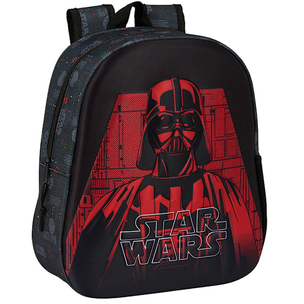 Star Wars Barn/Barn Darth Vader Ryggsekk En Størrelse Svart/Rød Black/Red One Size