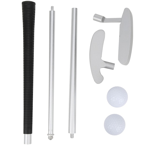 Golf Alumiiniseos Vasen ja Oikea Käsi Putteri Vaihdettava 3-osainen Asennus Aikuinen Lapsi