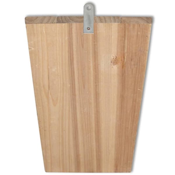 Fladdermusholk, 22 x 12 x 34 cm, 2-pack Brun Brown Brun