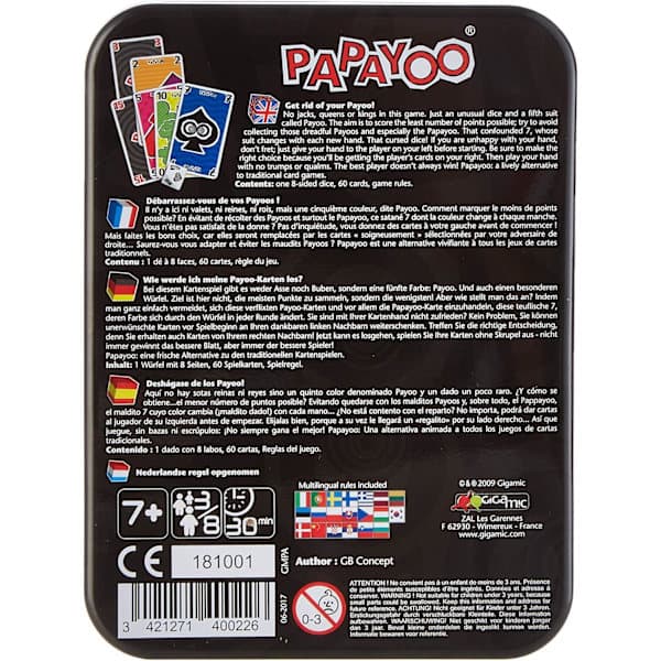 GMPA - Papayoo - 7 år til 99 år D D D