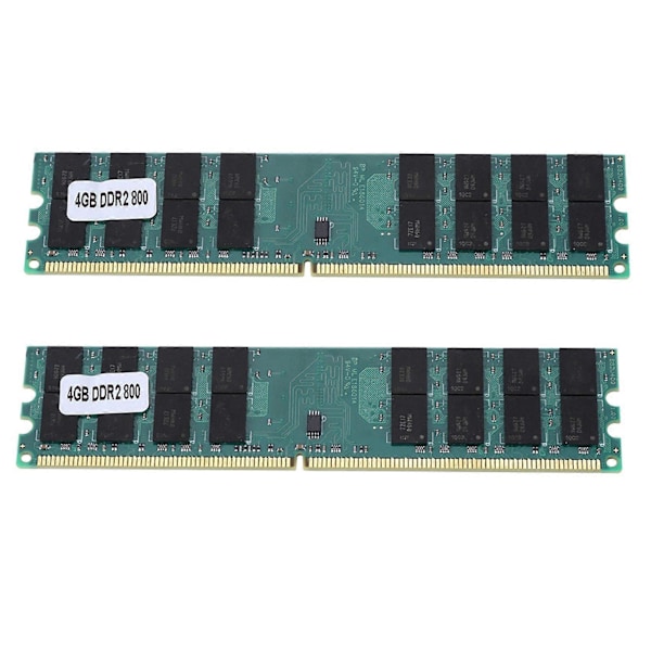 CASA 2X 4Gb 4G Ddr2 800Mhz Pc2-6400 Computer Hukommelse Ram Pc Dimm 240-Pin Kompatibel Amd Platform til Amd