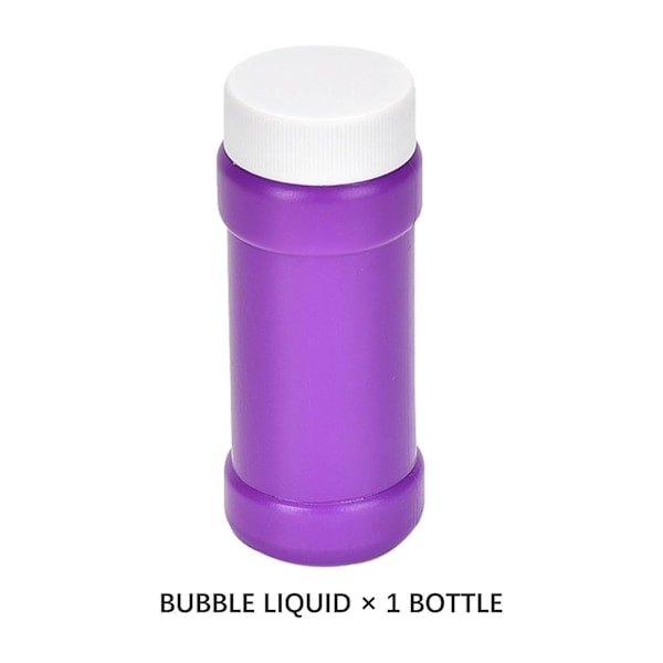 Julemann-boblemaskin med automatisk bobleblåsing, lys, musikk - 2023 - Inkluderer 60 ml løsning