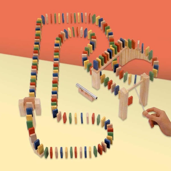 Dominosarja / Dominopalikat - Domino_ca Multicolor multifärg