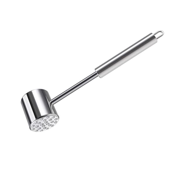 Meat Tenderizer in Stainless Steel, 5 × 5.5 × 26.5 cm, Silver
