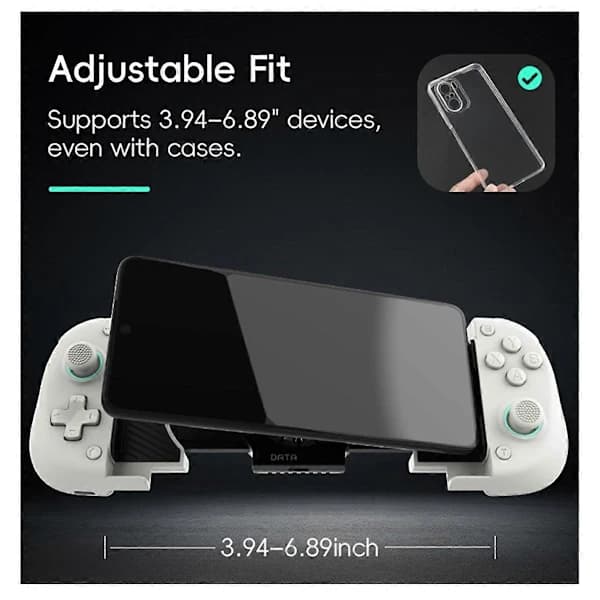 X3 Trådløs spilcontroller til Android Joystick Mobiltelefon til PUBG Mobilspil Forbedret spilpræcision