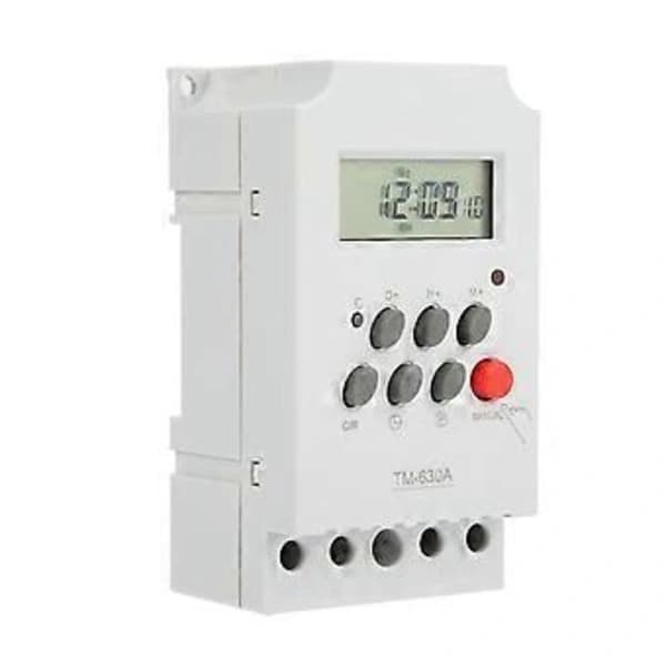 12V DC Mini Strømbryter med Timer