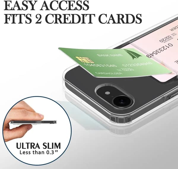 iPhone 16E Lompakkokotelo Korttipidike