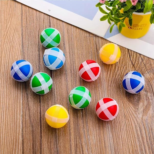 20 borrelåskuler, kompatible med dartspill for barn 3,4 cm