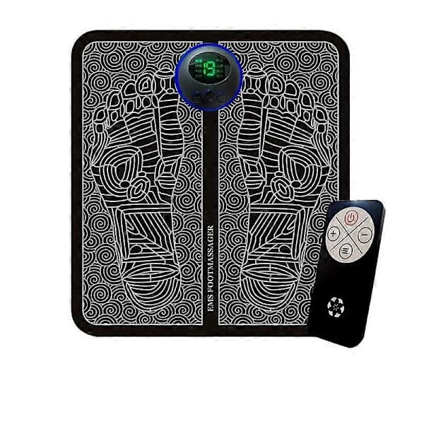 Elektrisk fodmassage-måtte til cirkulation - USB-genopladelig EMS
