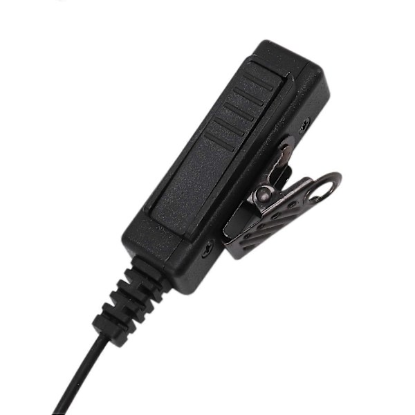CASA Fbi 2-stifts Diskret Akustisk Luftslang Säkerhets Hörsnäcka Headset Mikrofon Walkie Talkie Hörlurar För