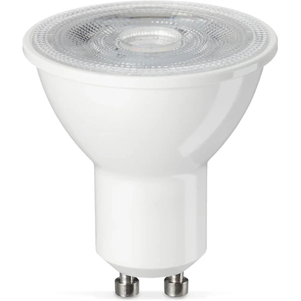 LED GU10 Spotlight Lampa, Varmvit, Ej Dimbar - 6-pack