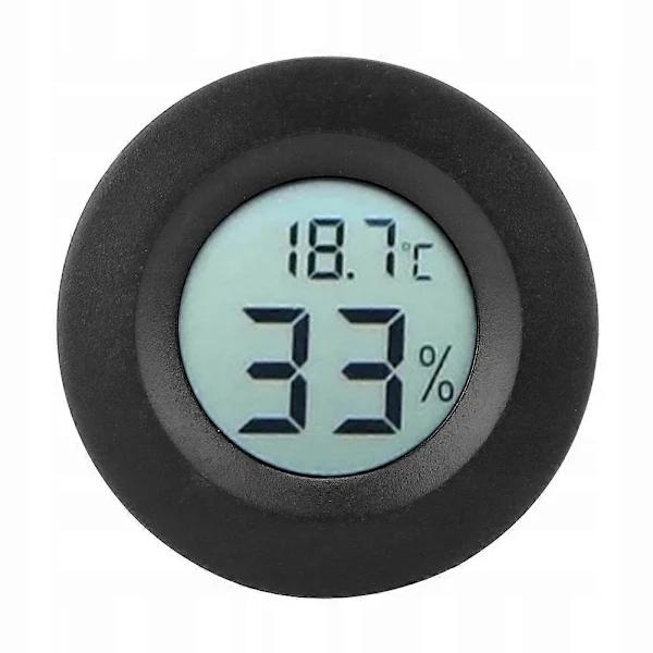 [CA] Trådløst Termometer Elektronisk Hygrometer Sort
