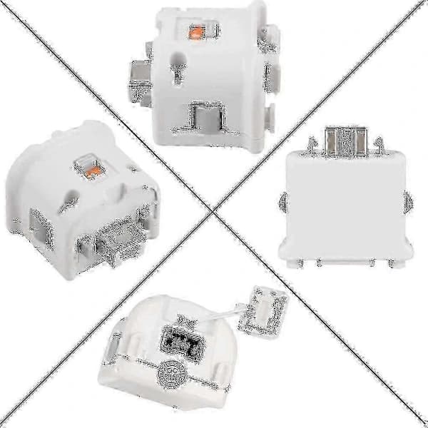 2 Motion Plus Adapter Detektor för Wii Fjärrkontroll Adapter Accelerator Ersättning