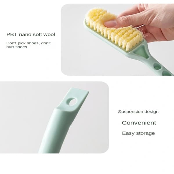 2 stk. Skobørste Skrubbebørste ROSA Rosa[ca]