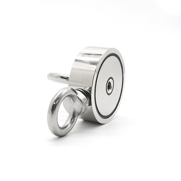 Magnetfiskeset N52 Neodymium - 960 Lbs Superstark Sällsynt Jordartsmetall Neodymium med 10 m Rep Dubbelsidig Återvinningsmagnet för Skattjakt_CA