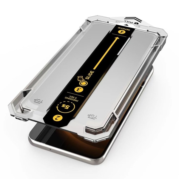 For iPhone 15 Pro Max Anti-spion Personvern Skjermbeskytter i herdet glass Transparent Transparent