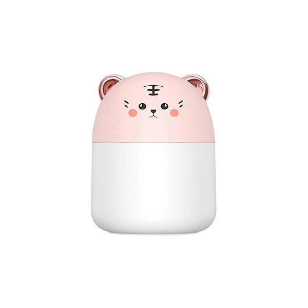 CASA 250 ml Mini Søt Luftrenser Luftfukter Plugges Inn for Bruk Luftfukter med Atmosfære L