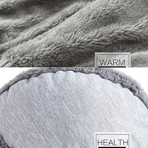 3-delt trendy dame vinter strikket lue ull lue termisk