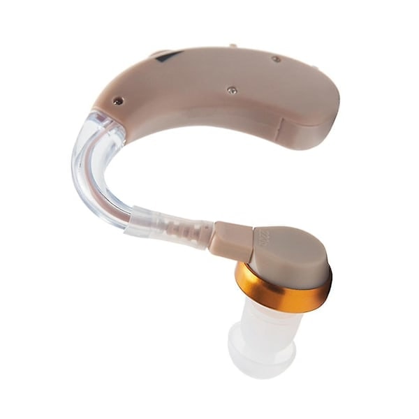 Hög Ljudkvalitet Hörapparat, Liten In-Ear, Tydlig Ljudförstärkare för Äldre (5X1.5cm, Beige)